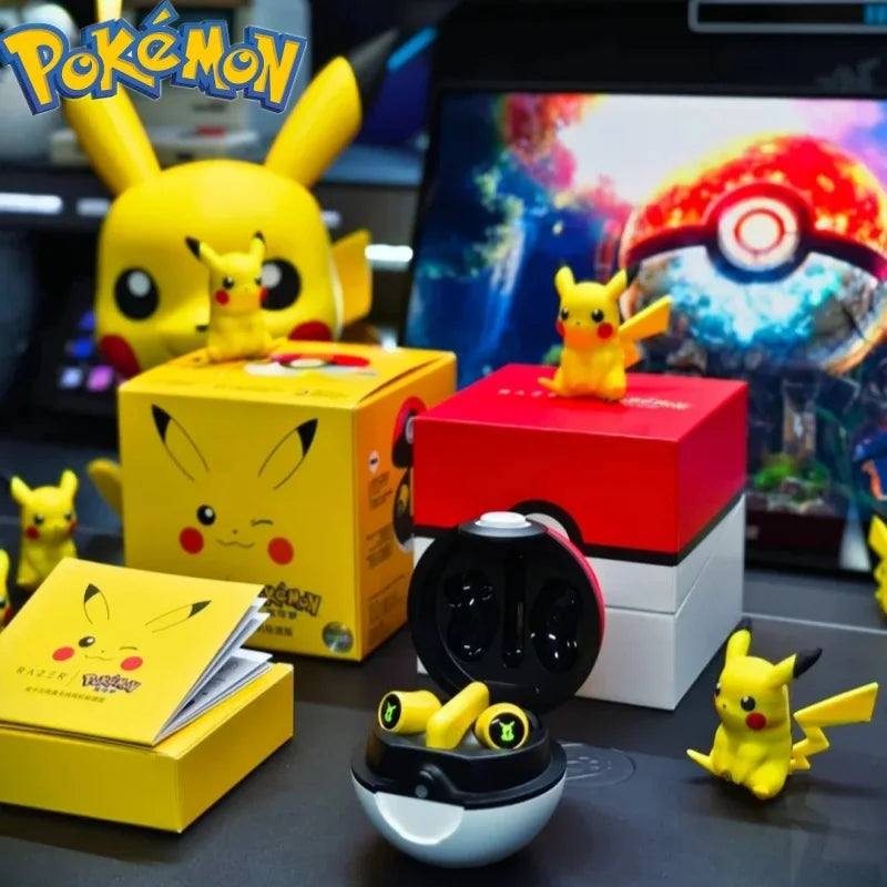 מארז אוזניות אלחוטיות מבית RAZER&POKEMON